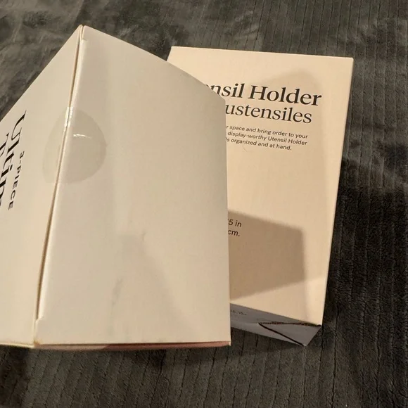 GIR-Set of 3 Utensils + Ceramic Holder - Picture 3 of 4